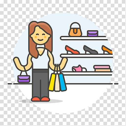 Computer Icons Shoe Shopping Woman, woman transparent background PNG clipart