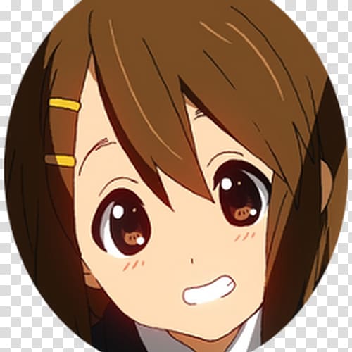 Yui Hirasawa Anime K-On! Character Protagonist, Anime transparent background PNG clipart