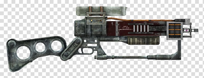 Fallout: New Vegas Fallout 3 Fallout 4 Fallout: Brotherhood of Steel Rifle, laser gun transparent background PNG clipart