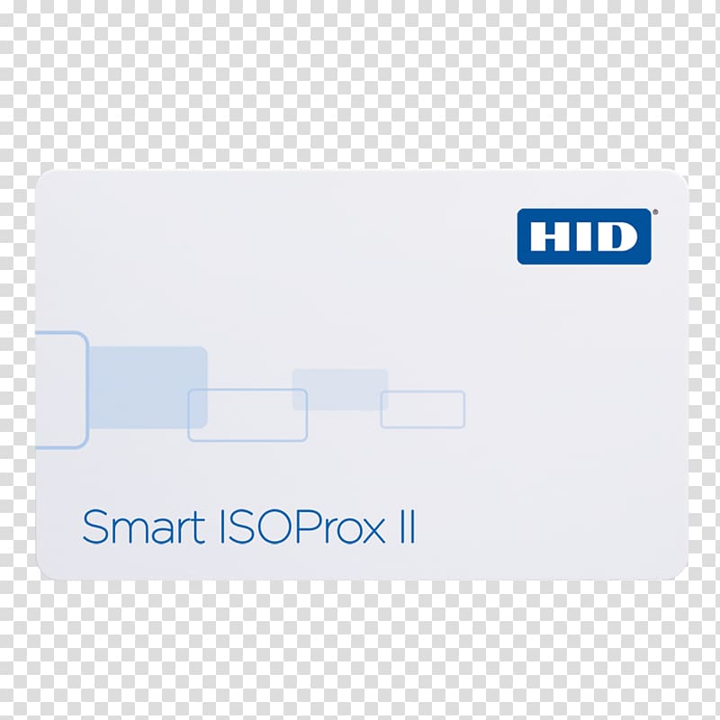 HID Global Proximity card MIFARE Contactless smart card, HID transparent background PNG clipart