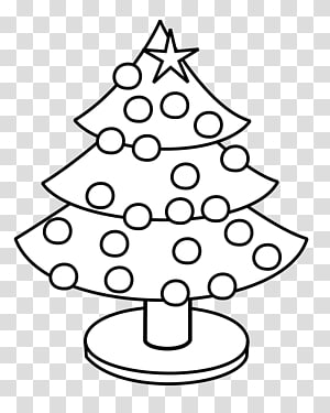 Rudolph Christmas tree Coloring book, christmas tree drawing s transparent background PNG clipart thumbnail