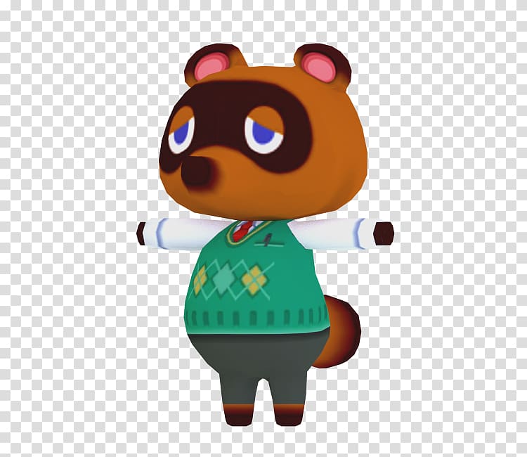 Animal Crossing: Pocket Camp Tom Nook Video game Carnivora Mascot, Tom Nook transparent background PNG clipart