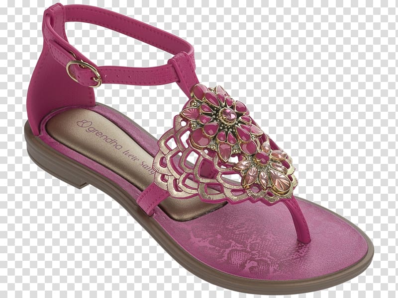 Grendha Ivete Sangalo Sandal Ilumina Shoe Pink, sandal transparent background PNG clipart