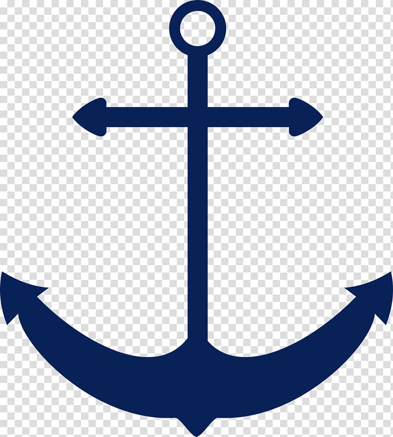 Sailor Maritime transport , blue anchor transparent background PNG clipart
