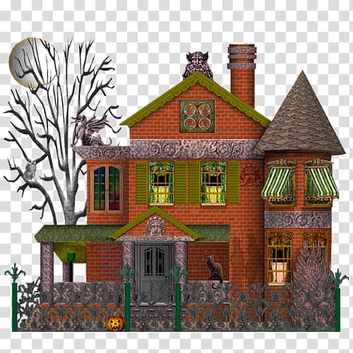 Haunted house YouTube , fairy tale transparent background PNG clipart