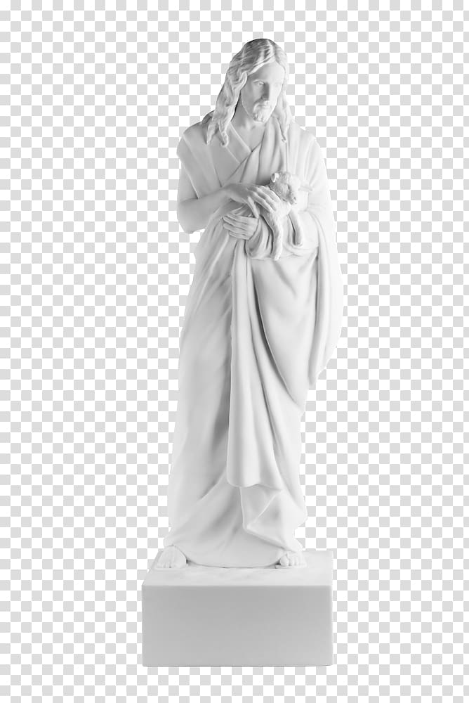 Statue Classical sculpture Figurine Stone carving, marble statue transparent background PNG clipart