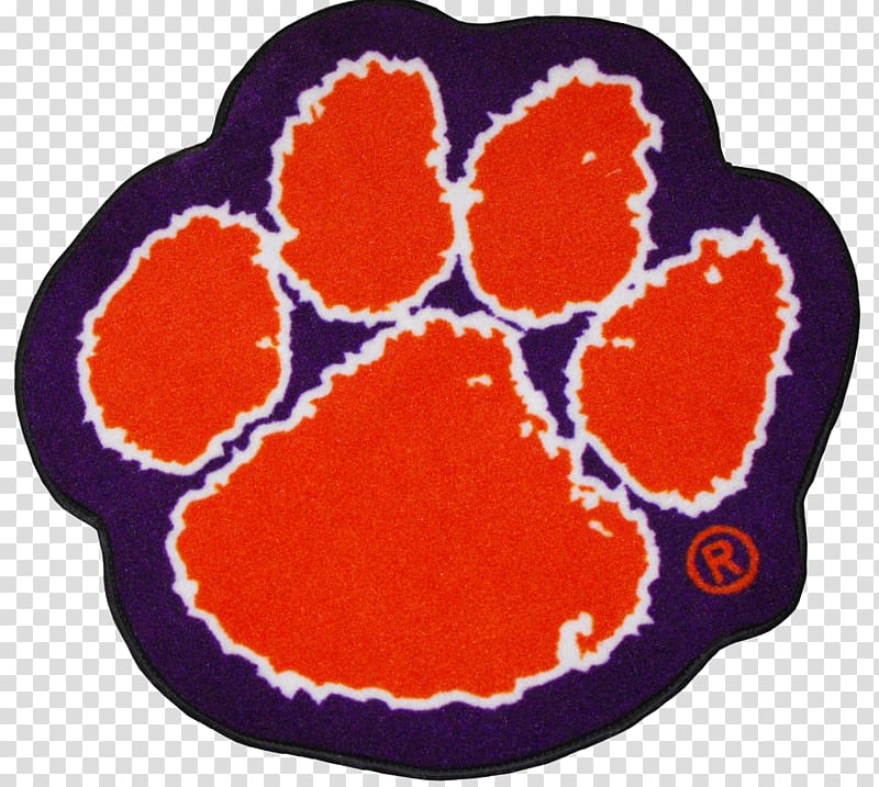 Clemson University Clemson Tigers men\'s basketball Paw Cat, tiger transparent background PNG clipart