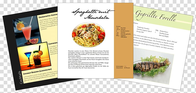 Swiss cuisine Superfood Brochure, others transparent background PNG clipart