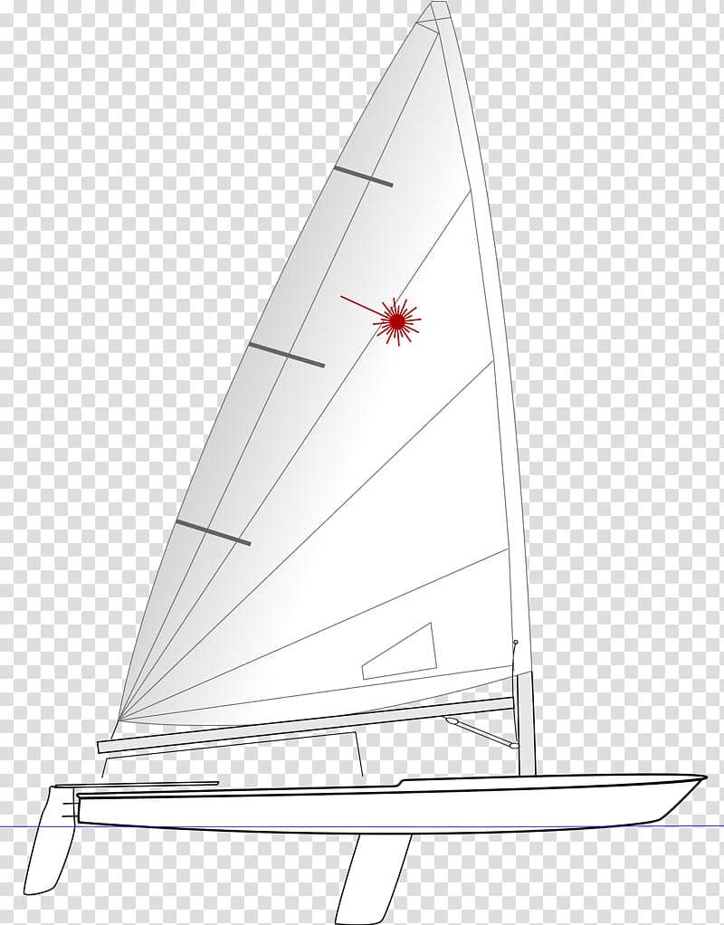 Dinghy sailing Kiel Week Laser, sail transparent background PNG clipart