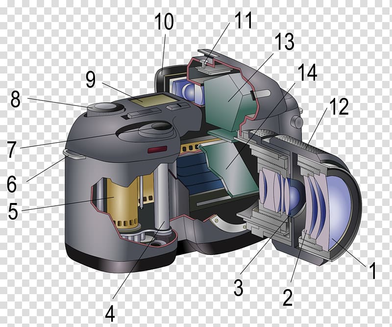 Single-lens reflex camera Digital SLR Camera lens, Camera transparent background PNG clipart