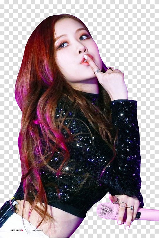 Rosé BLACKPINK So Hot Rose SBS Gayo Daejeon, rose transparent background PNG clipart