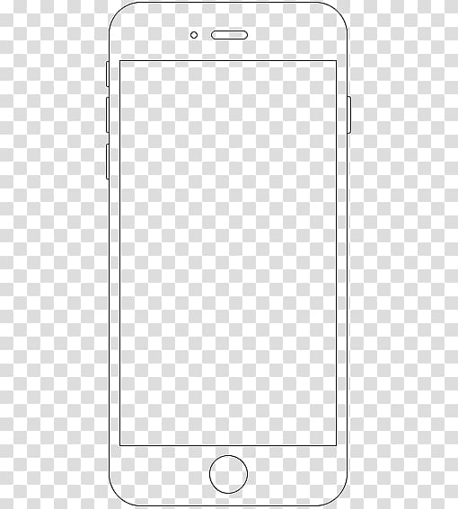 apple phone frame transparent background PNG clipart