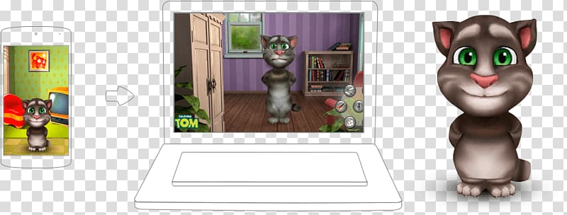 My Talking Tom Video game Cat, my talking tom transparent background PNG clipart