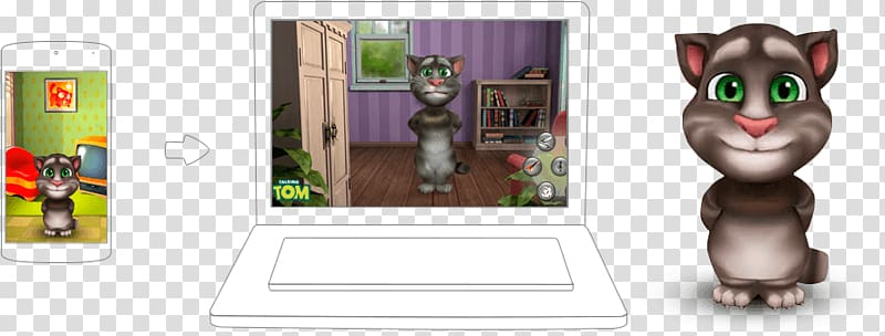 talking tom cat online computer