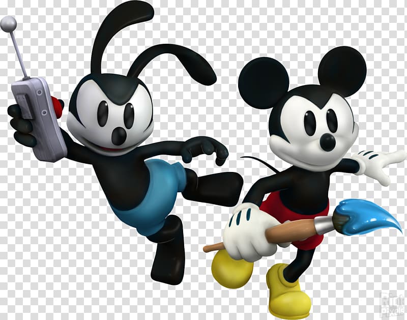 Epic Mickey 2: The Power of Two Oswald the Lucky Rabbit Mickey Mouse Epic Mickey: Power of Illusion, oswald the lucky rabbit transparent background PNG clipart