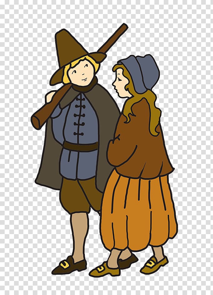 Pilgrims Thanksgiving , thanksgiving transparent background PNG clipart