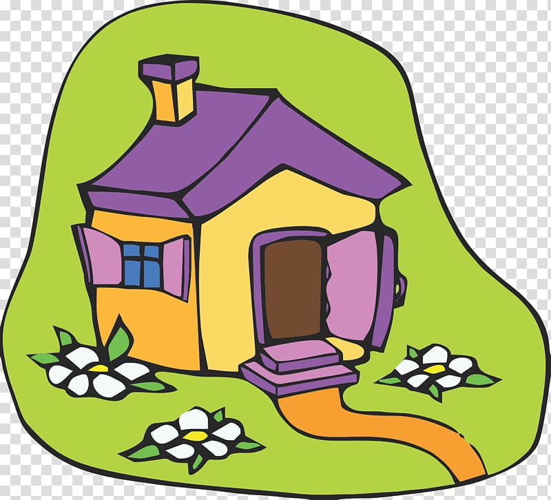 House Cottage Drawing Housing , cartoon house transparent background ...