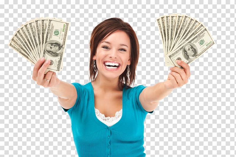 Money Payday loan Finance Cash advance, hand holding transparent background PNG clipart