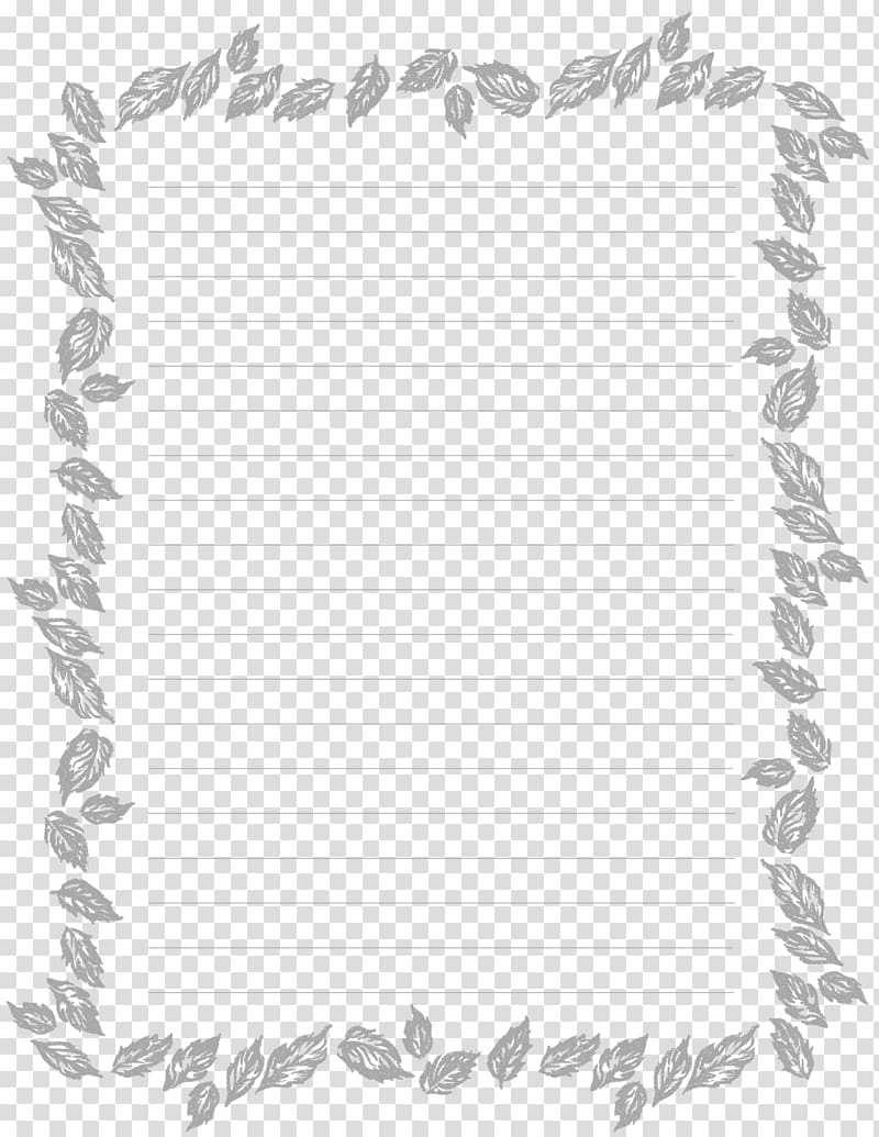 Black and white Frames , stationary transparent background PNG clipart