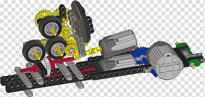 Radio-controlled car Lego Technic Great Ball Contraption, Concrete truck transparent background PNG clipart