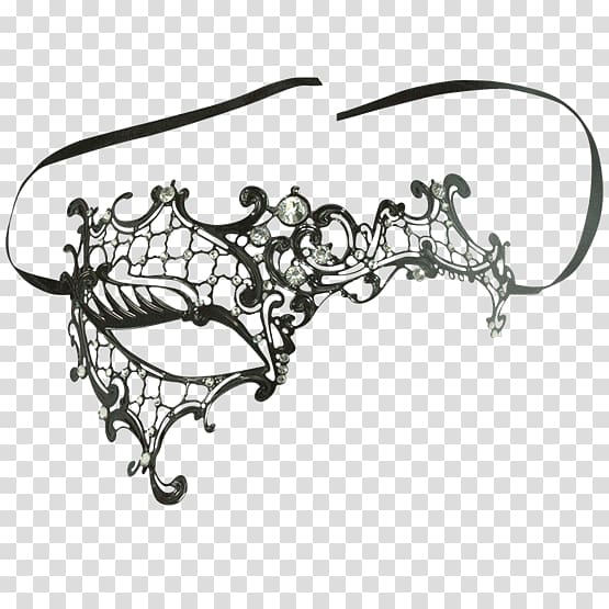 The Phantom of the Opera Masquerade ball Mask Costume, mask transparent background PNG clipart