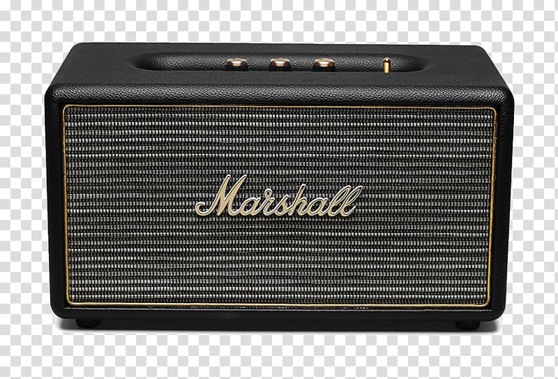 Marshall Stanmore Wireless speaker Loudspeaker Marshall Woburn Bluetooth, bluetooth transparent background PNG clipart