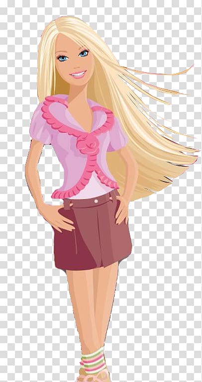 Barbie: A Fashion Fairytale Doll Blond, barbie transparent background PNG clipart