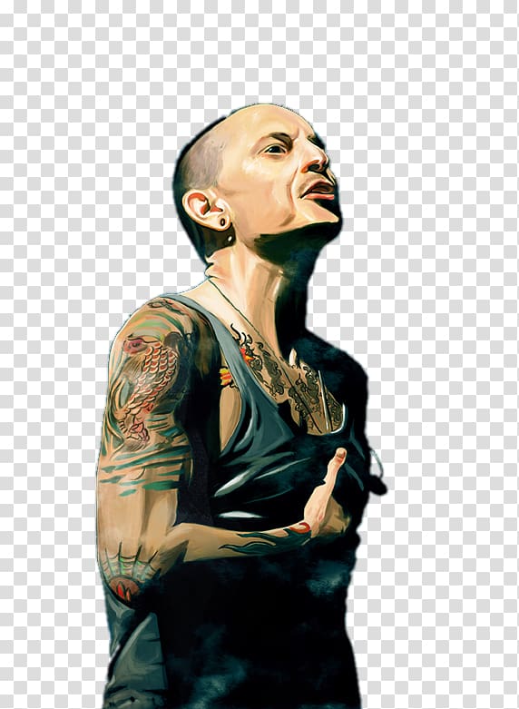 Chester Bennington Breaking the Habit Linkin Park, ya allah transparent background PNG clipart