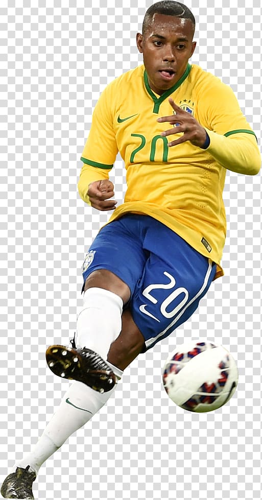 soccer player kicking ball, Robinho Brazil national football team Real Madrid C.F. Football player Sport, brazil transparent background PNG clipart