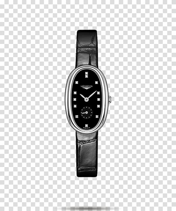 The Longines Symphonette Watch Klockia Gotland Ur AB Baume et Mercier, Black Watch Longines watch female table transparent background PNG clipart