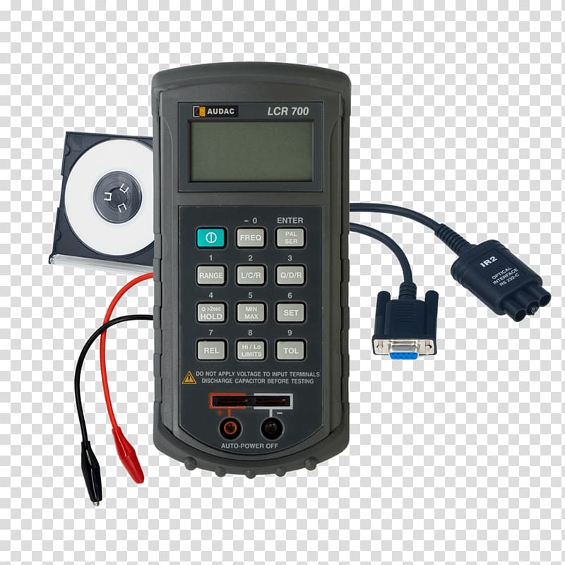 LCR meter Multimeter Capacitance Electronics Q meter, others transparent background PNG clipart