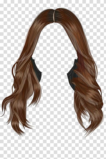 Long hair Stardoll Step cutting Layered hair, hair transparent background PNG clipart