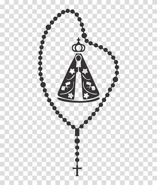 Our Lady of the Rosary Sticker Catholicism Religion, transparent background PNG clipart