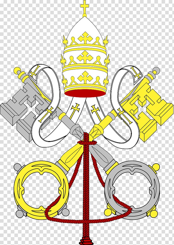 Coats of arms of the Holy See and Vatican City Coats of arms of the Holy See and Vatican City Pope Catholicism, vatican transparent background PNG clipart