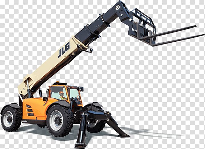 Telescopic handler JLG Industries Aerial work platform Forklift Equipment rental, Lift transparent background PNG clipart