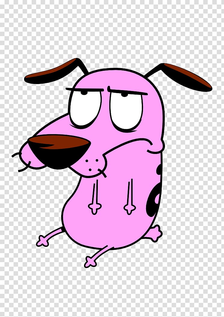 Courage The Cowardly Dog , Courage Video , courage the cowardly dog transparent background PNG clipart