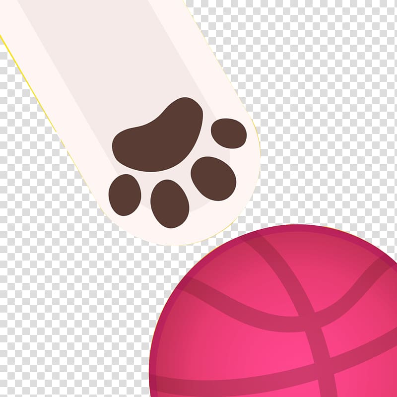 Cat Claw App Store, Cat claws and basketball transparent background PNG clipart