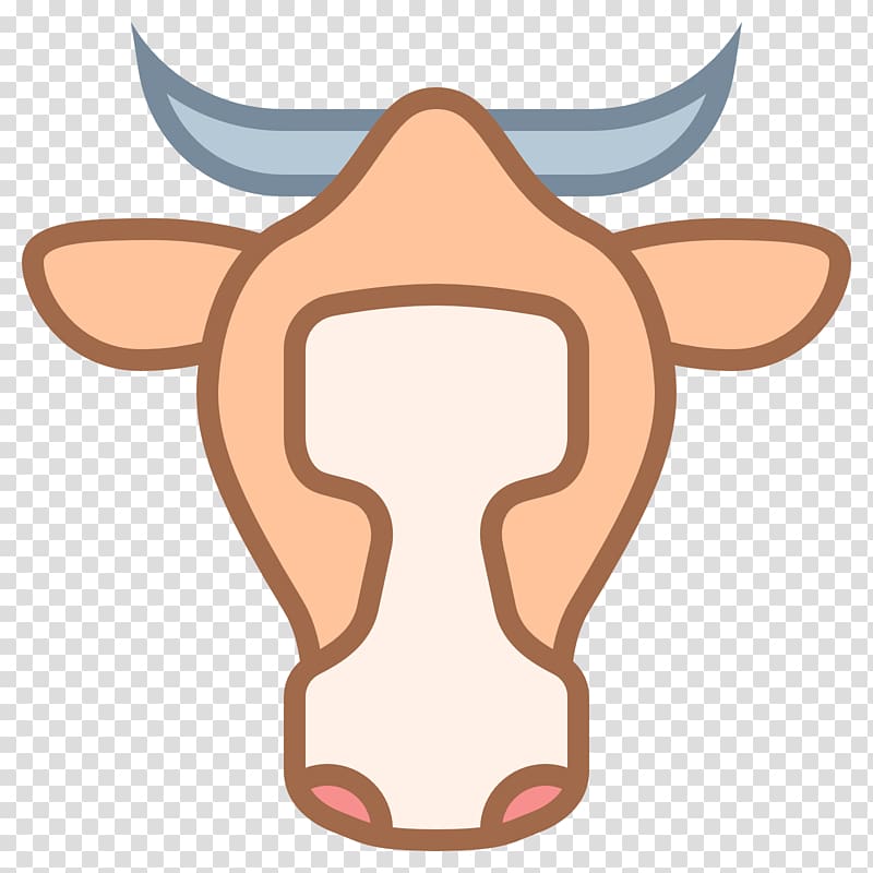 Cattle Sheep Calf Computer Icons Agriculture, cow transparent background PNG clipart