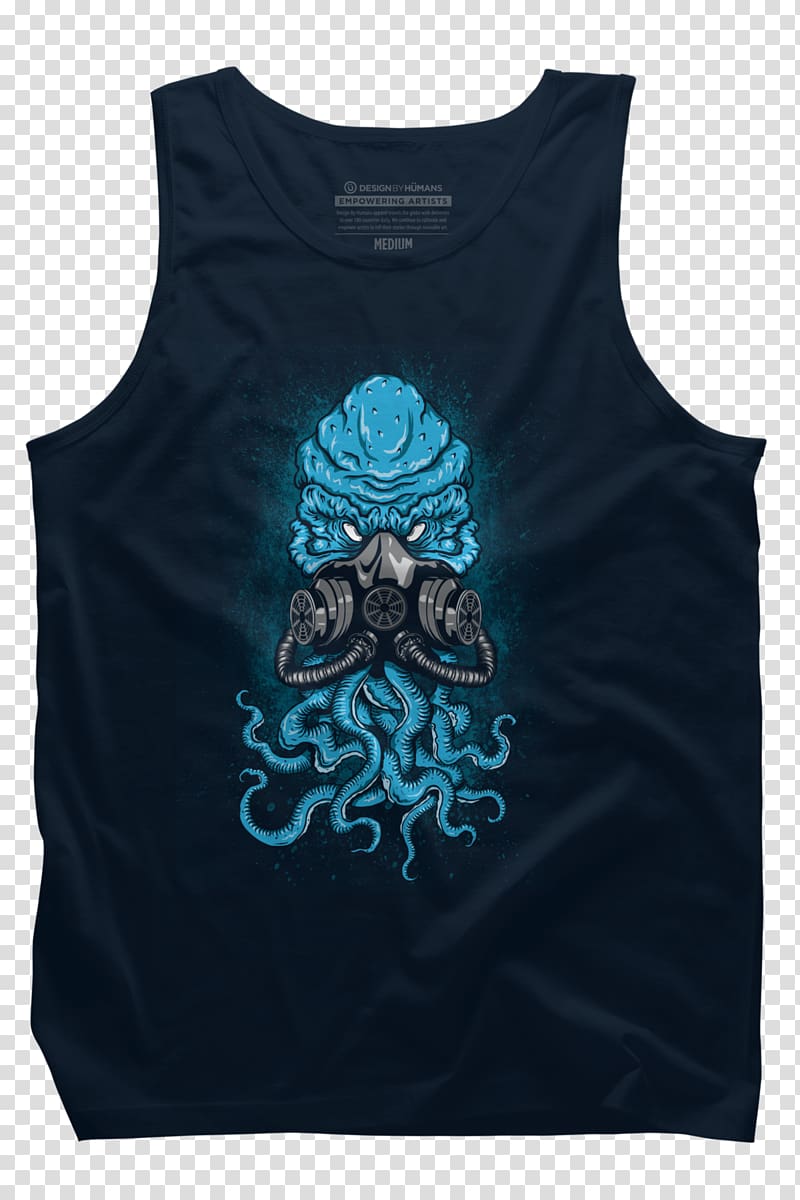 The Call of Cthulhu T-shirt R\'lyeh Gas mask, cthulhu transparent background PNG clipart
