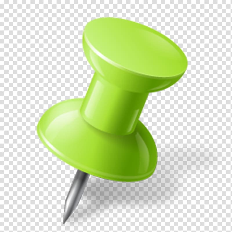 green push pin, Drawing pin Map Computer Icons, pushpin transparent background PNG clipart