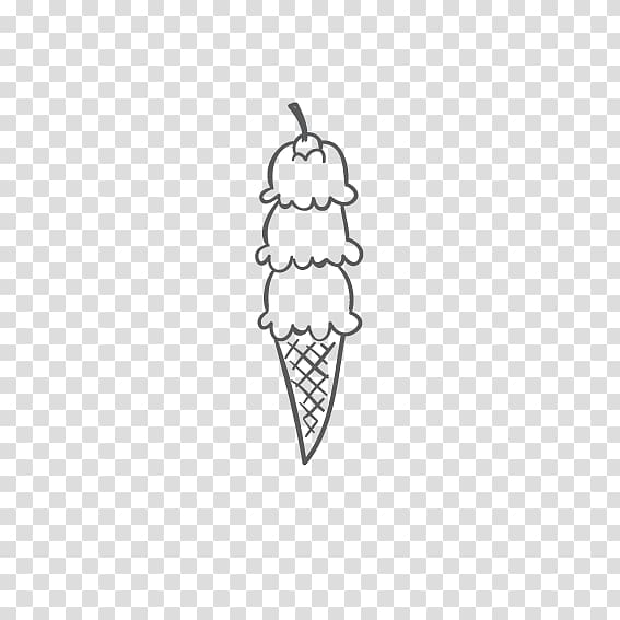 Ice cream cone Strawberry ice cream, Cones material transparent background PNG clipart