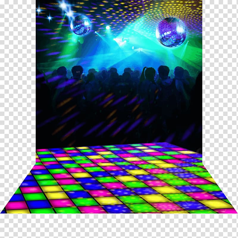 dance floor , Illuminated dance floor Illuminated dance floor Dance party, disco transparent background PNG clipart
