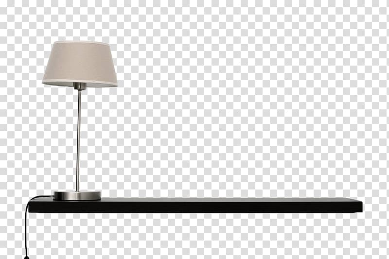 Table Rectangle Light fixture, Table lamp shelves transparent background PNG clipart