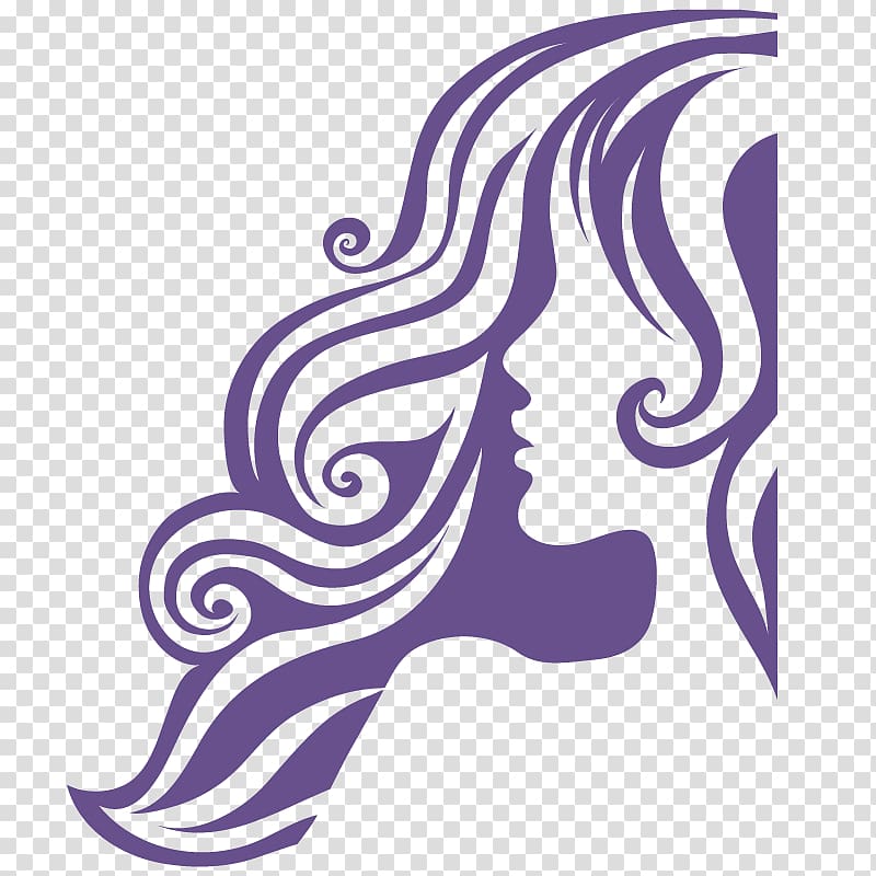 Beauty Parlour Hairdresser Logo Renaissance Hair & Beauty Academy, Skyline Paris transparent background PNG clipart