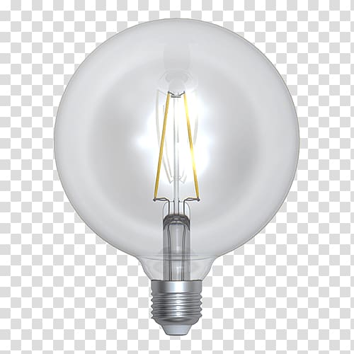 Incandescent light bulb LED lamp LED filament Light-emitting diode, light transparent background PNG clipart