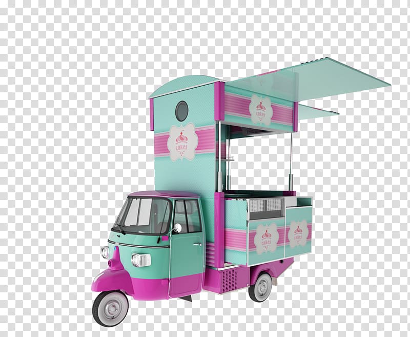 Ice cream Bakfiets Street food Truck Vehicle, ice cream transparent background PNG clipart