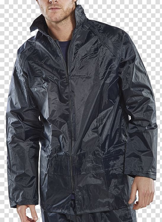 Jacket Navy blue Clothing Coat, Rain Jacket Outline transparent background PNG clipart