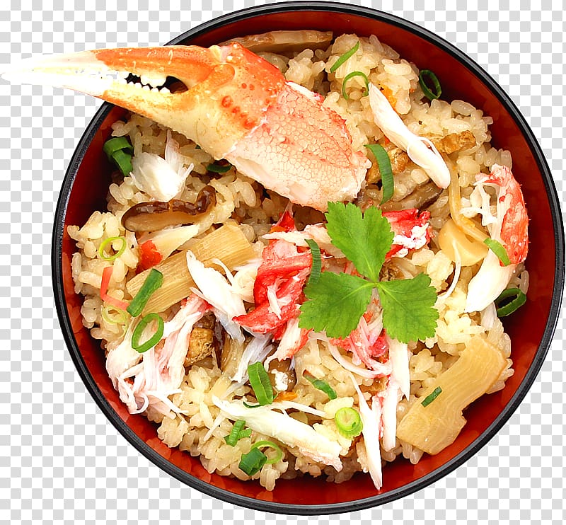 Thai fried rice Asian cuisine Thai cuisine Nasi goreng, mother\'s day specials transparent background PNG clipart