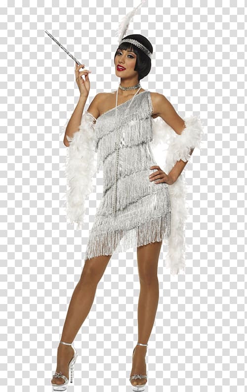 1920s Flapper Dress Costume Clothing, dress transparent background PNG clipart