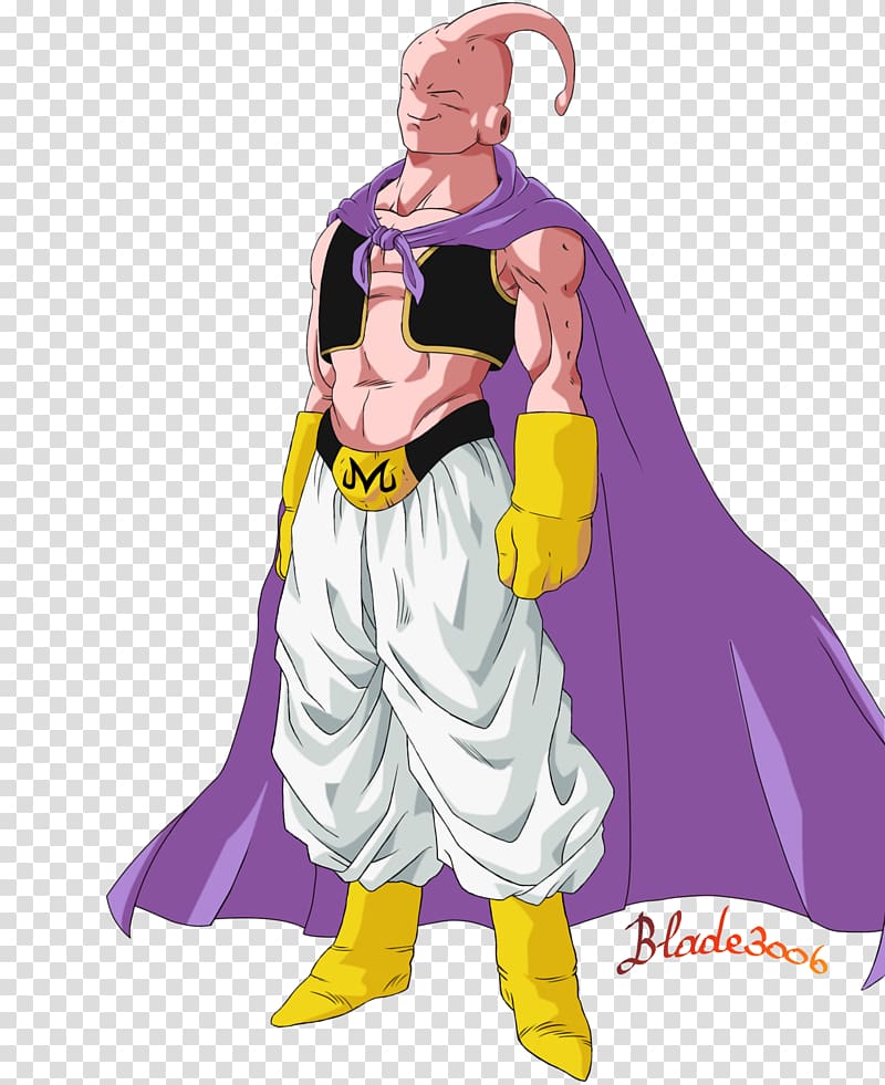 Majin Buu Goku Trunks Vegeta Gotenks, majin boo dragon ball super, trunks,  cartoon, fictional Character png